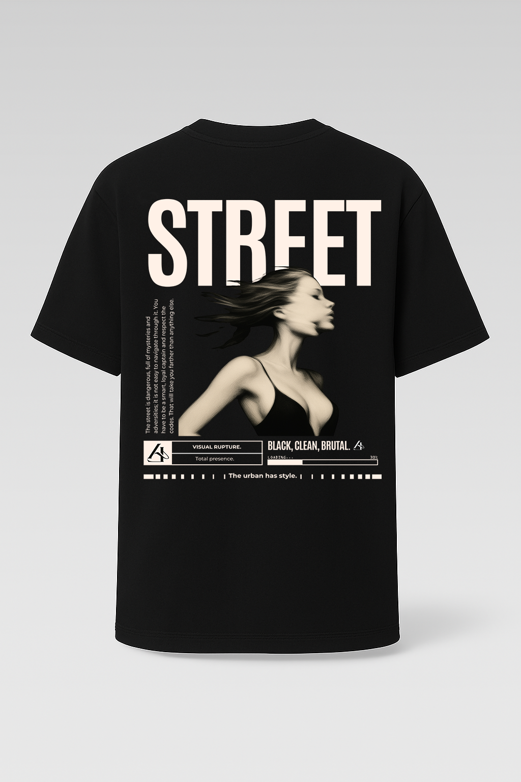 CAMISETA DE ALGODÓN PREMIUM STREET AL REGULAR FIT