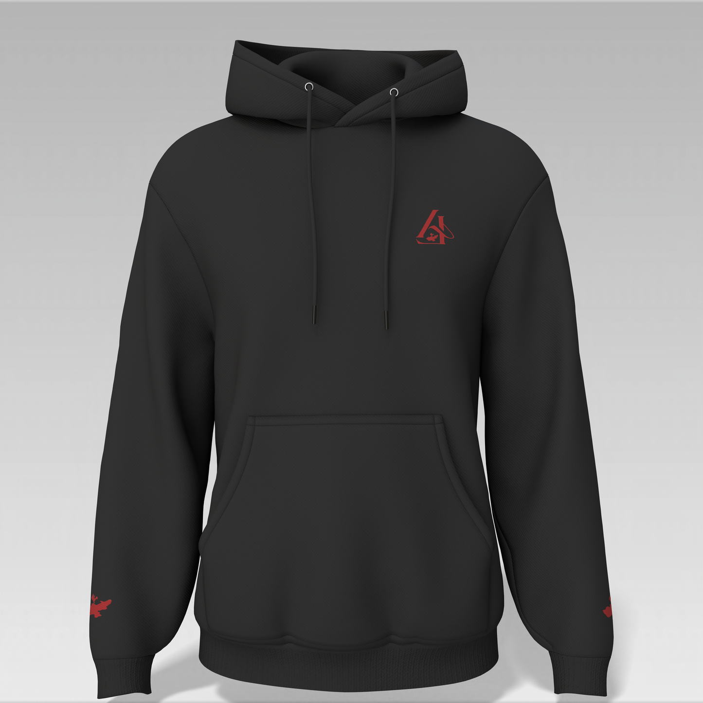 Hoodie negra edición Jalisco con diseño en mangas
