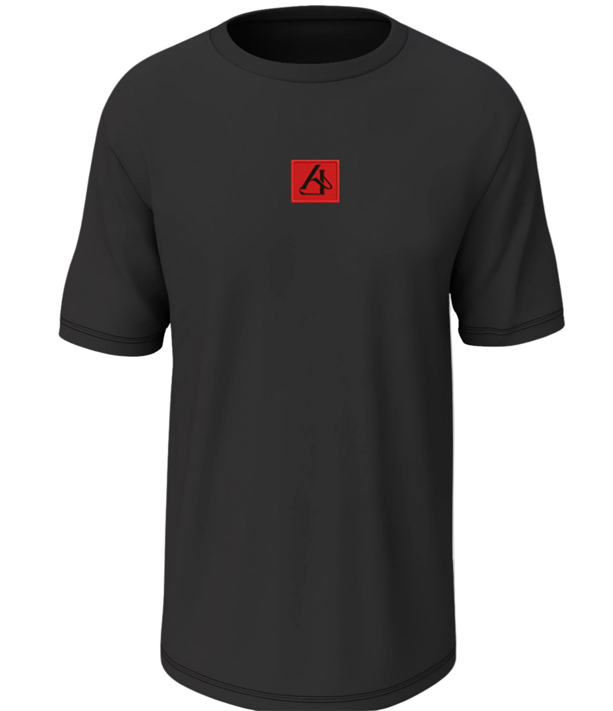 PLAYERA AL CON BORDADO CENTRAL ROJO