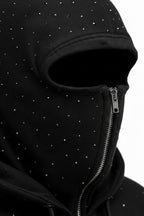 HOODIE VVS ASTRAL ONIX CON PASAMONTAÑAS INCLUIDO AL CIERRE.